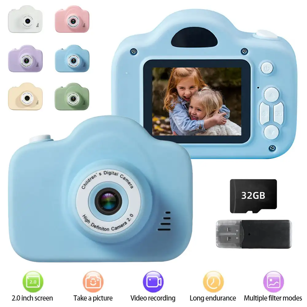 1080P HD กล้องวิดีโอเดี่ยวกล้อ - Toys For Kids Video บทวิจารณ์และราคา