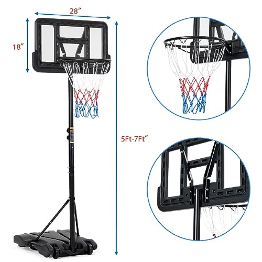 ห่วงบาสเก็ตบอลสำหรับเด็ก ใช้ได - Basketball Hoop Kids Indoor บทวิจารณ์และราคา