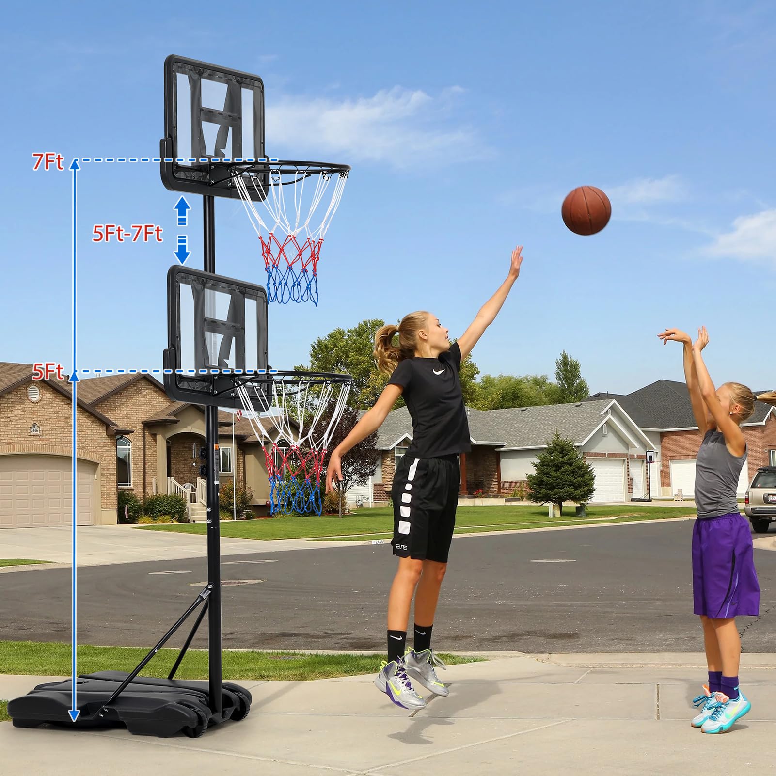 ห่วงบาสเกตบอลสำหรับเด็ก ปรับคว - Basketball Hoop Kids Indoor บทวิจารณ์และราคา